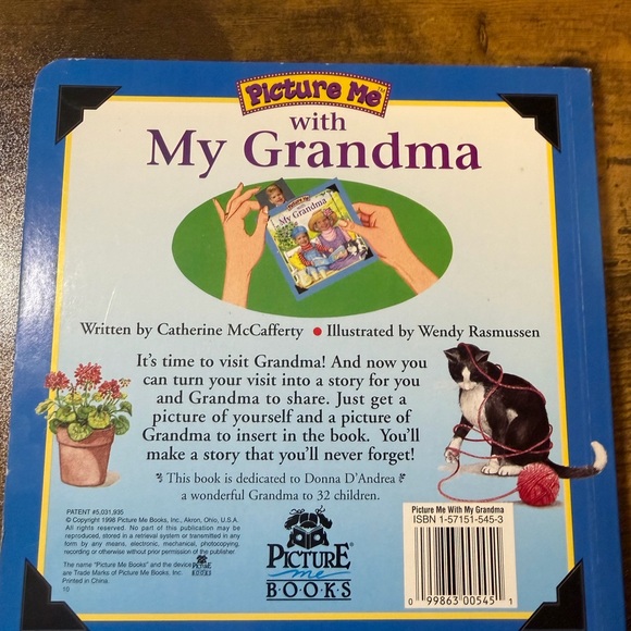 Picture Me with My Grandpa & Grandma. PAIR - Picture 3 of 7